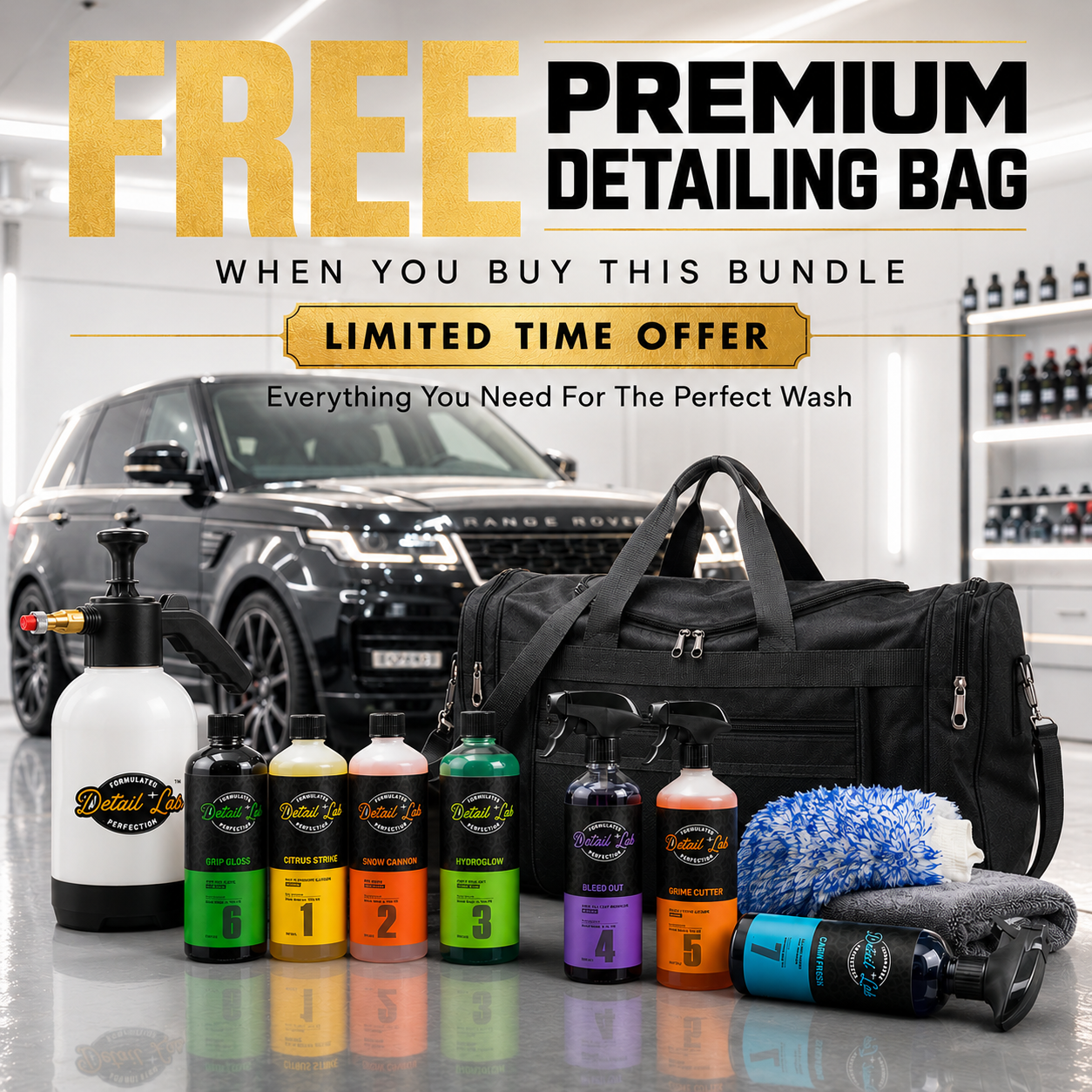 The FREE BAG Bundle  – Full Detail, Inside And Out