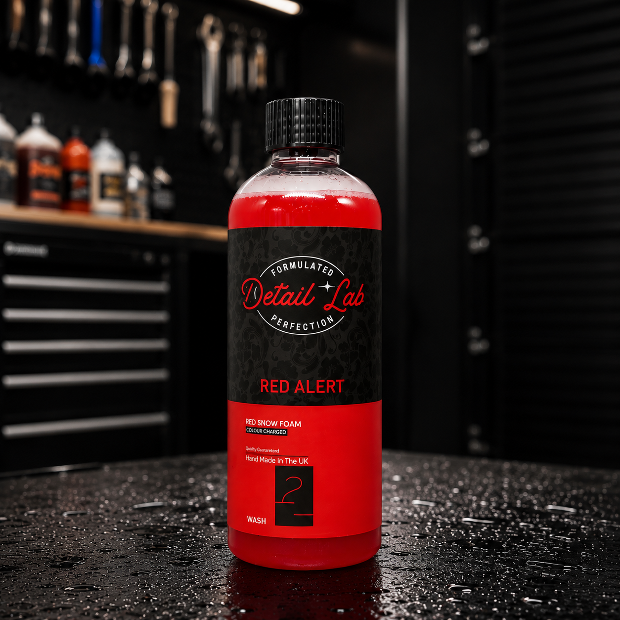Detail Lab MTB Foam Cleaning Kit | Red Alert Snow Foam +  2L Sprayer