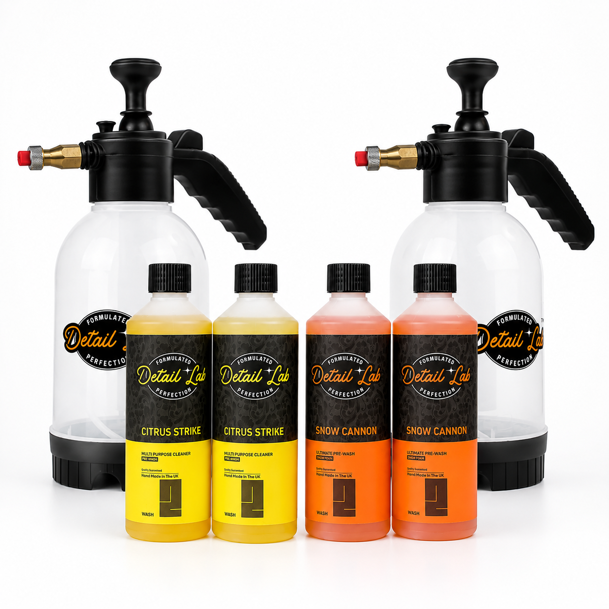 Free Velocity Pump Sprayer /Citrus  Pre-Wash and Snow Foam Bundle