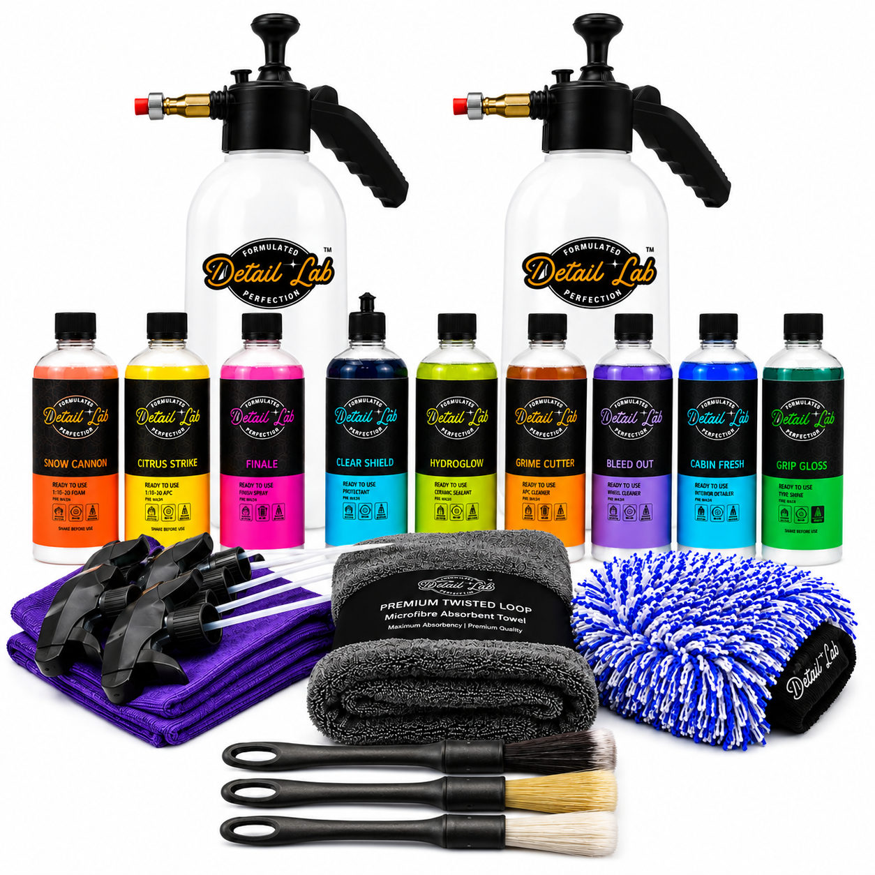 Detail Lab Ultimate Collection Bundle –  Complete Detailing Kit