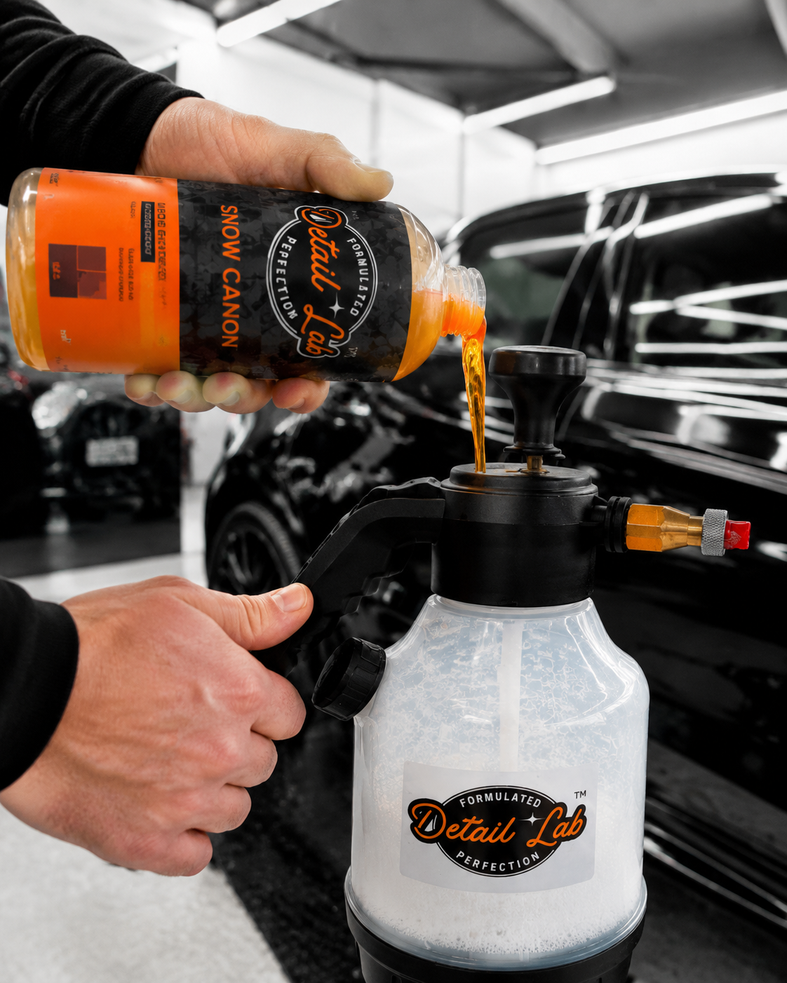CARAVAN BUNDLE 5L Citrus Pre-Wash + 5L Snow Foam + 2x 2.5L FREE Velocity Pump Sprayers Detail Lab