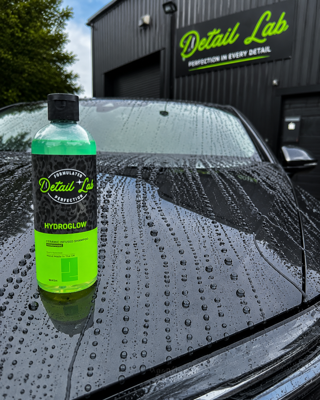 Hydro Glow Ceramic Shampoo + Wash Mitt Bundle Detail Lab