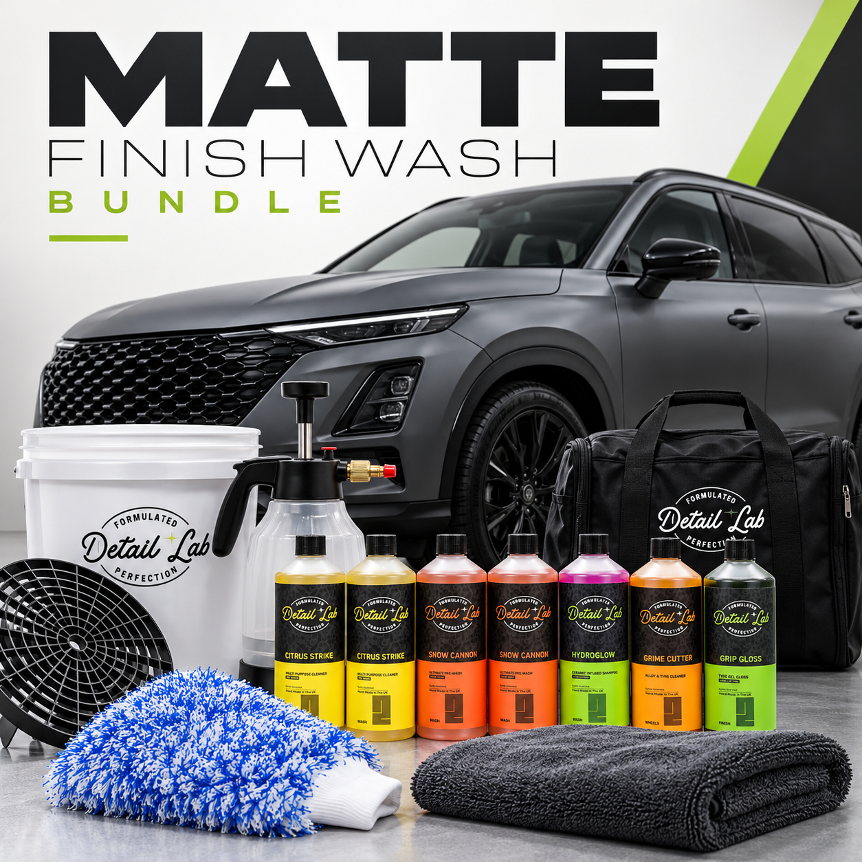 Matte Car Wash Bundle | Matte Paint Car Cleaning Kit