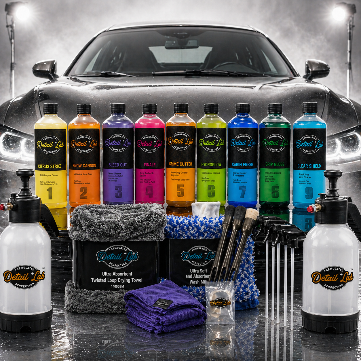 The PRO Gentlemen's Bundle –  Complete Detailing Kit Detail Lab