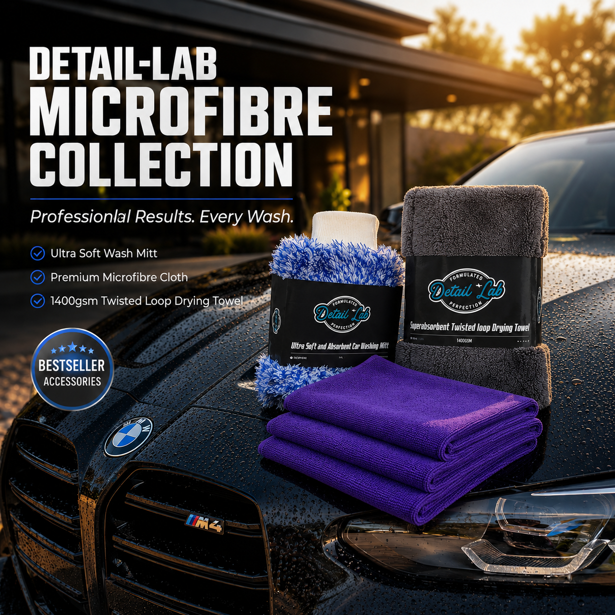 Detail Labs – Microfibre Essentials Set