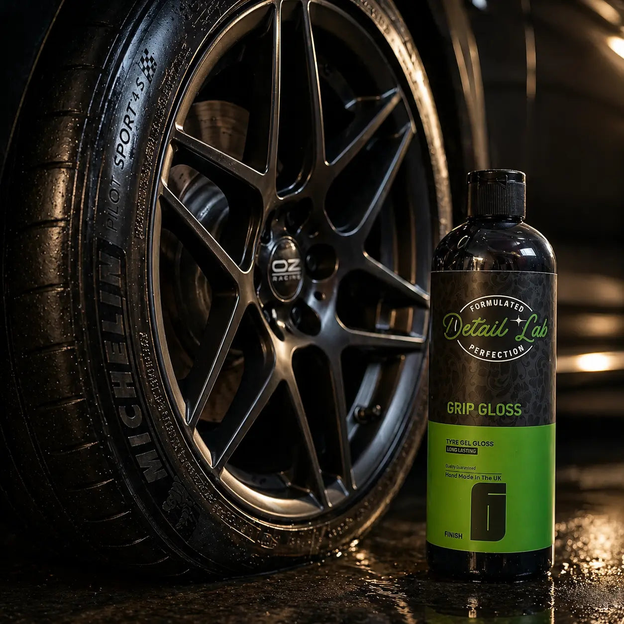 Grip Gloss – Long-Lasting Tyre Gel Gloss Creata Plate