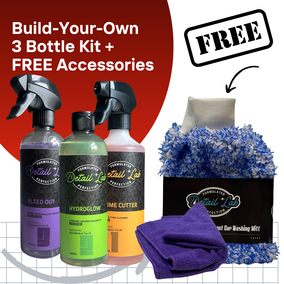 Build-Your-Own 3 Bottle Kit + FREE Accessories