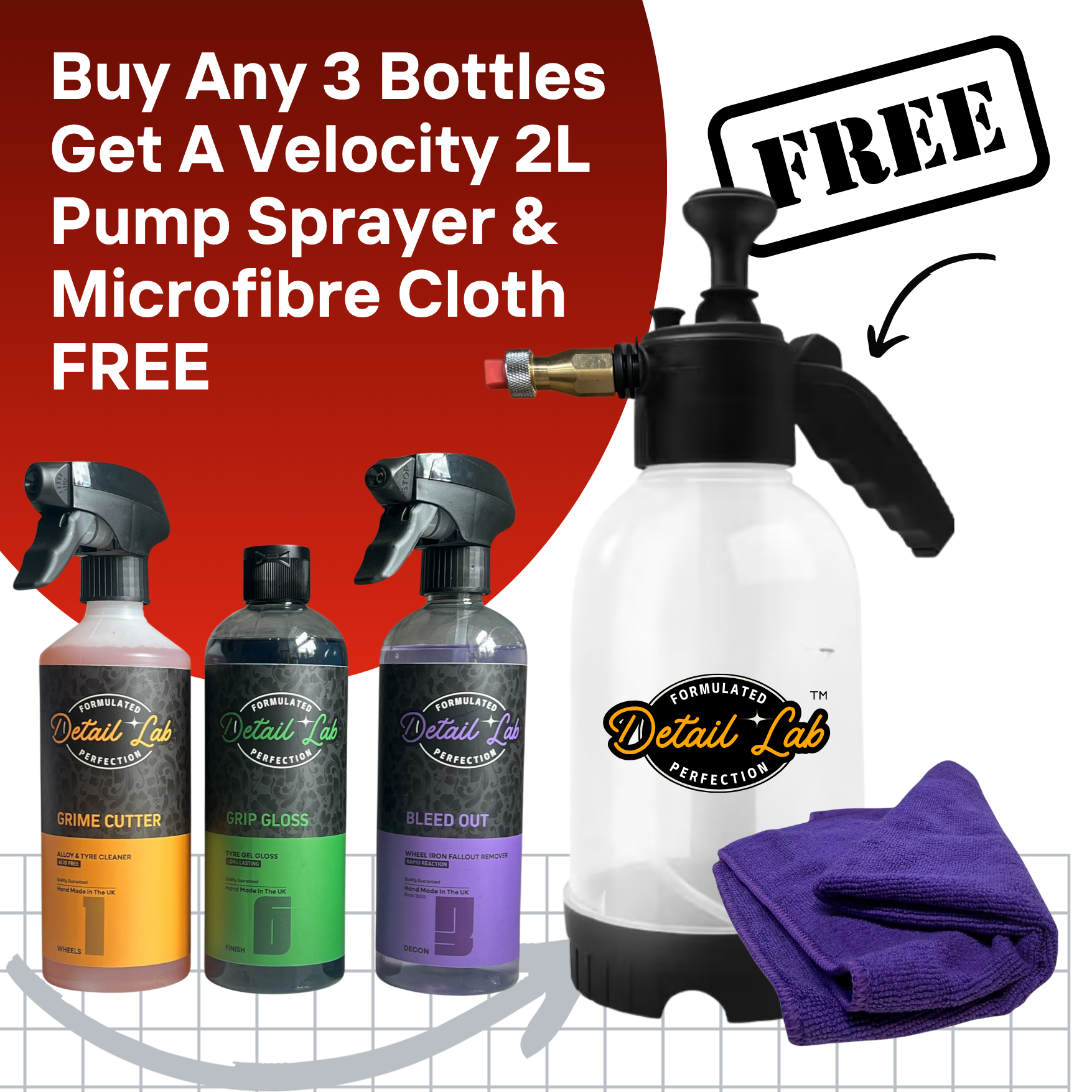 Buy Any 3 Bottles & Get the Pro Kit FREE