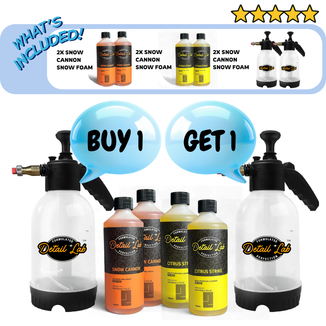 Double The Tools Bundle - Pre-Wash and Snow Foam Bundle